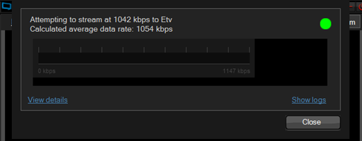 Test your bandwidth.